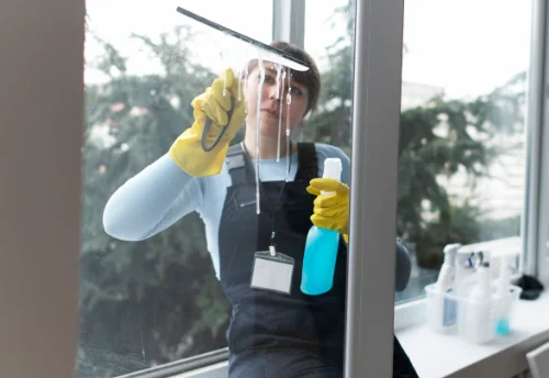 Nettoyage de vitres intérieures et extérieures à Chauny